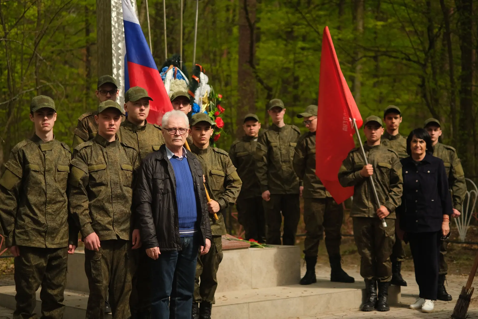 Патриотическая акция по возложению к памятникам разведчиков, действовавших в Восточной Пруссии в 1944-1945 г.